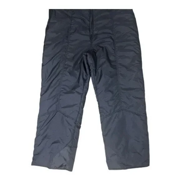 RAWIK Skiwear Insulated Snow Bibs Adult Plus Size 3XL Black Waterproof Overalls - Picture 4 of 14